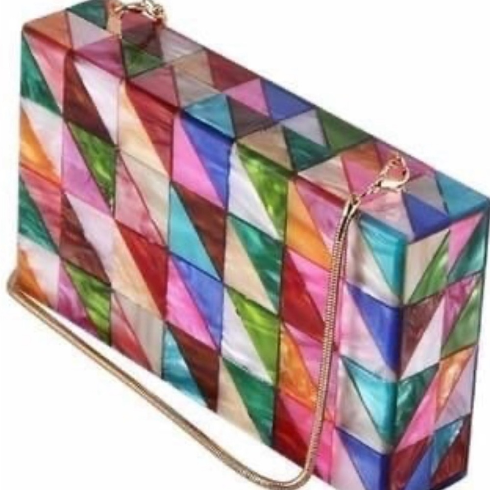 New - Women’s Colorful Acrylic Handbag